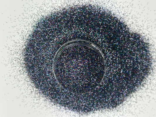 Black Onyx Ultra Fine Glitter
